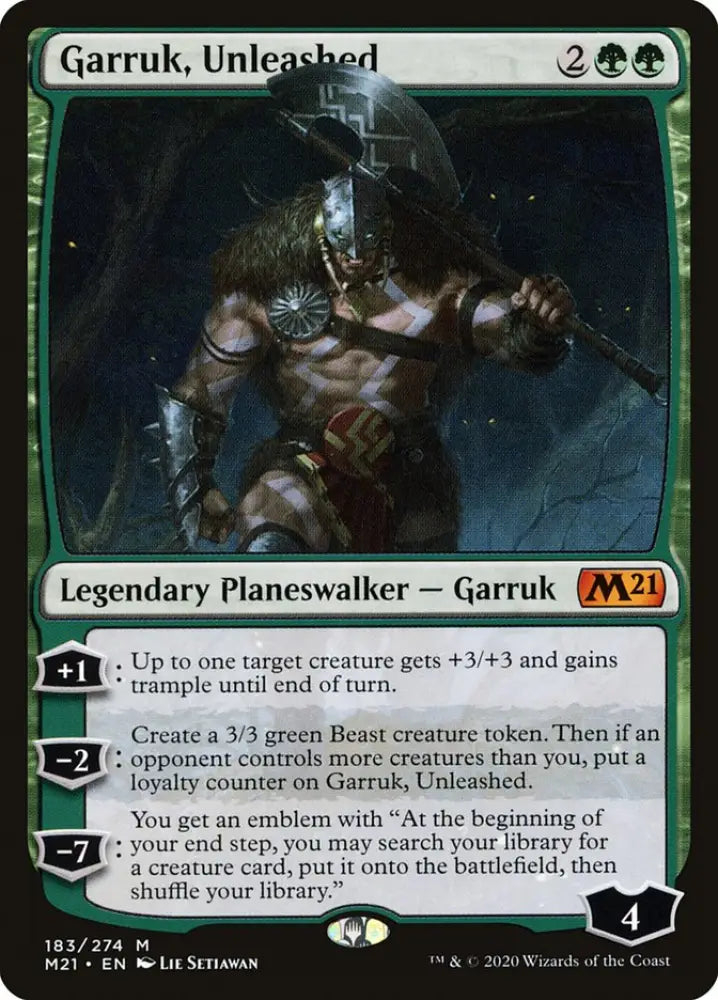 Garruk Unleashed [Core Set 2021] - MTG Single