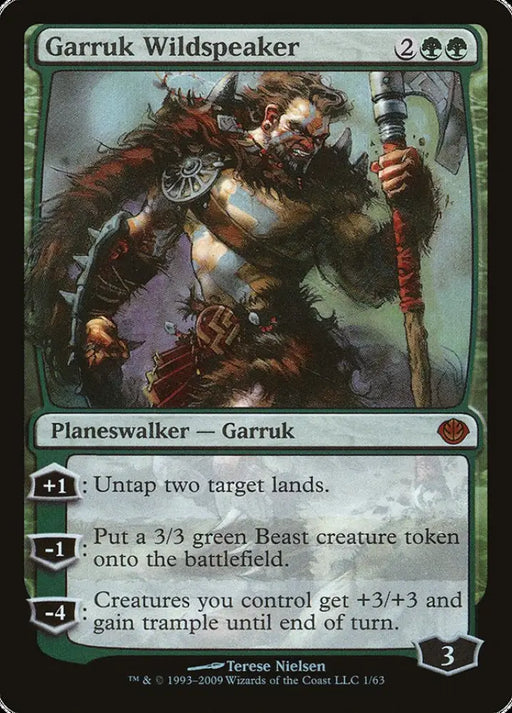 Garruk Wildspeaker [Duel Decks: Garruk vs. Liliana] - MTG Single