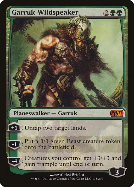 Garruk Wildspeaker [Magic 2011] - MTG Single