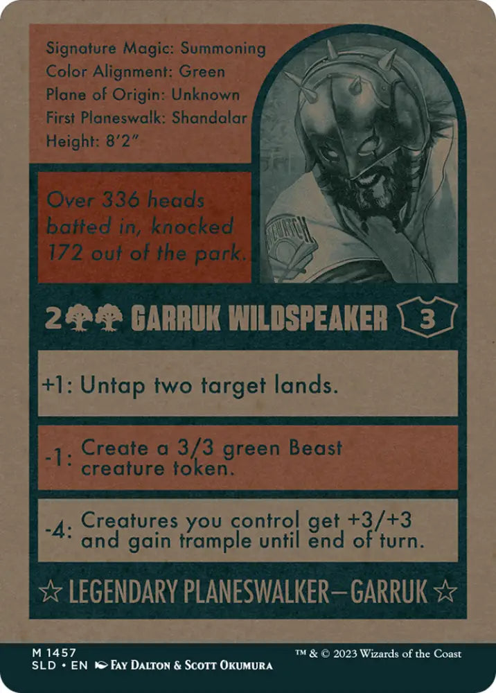 Garruk Wildspeaker [Secret Lair Drop Series] - MTG Single