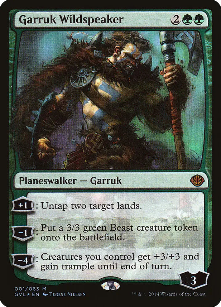 Garruk Wildspeaker (Garruk vs. Liliana) [Duel Decks Anthology] - MTG Single