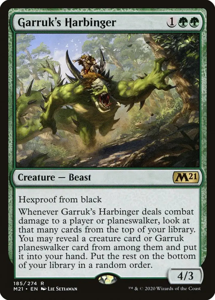 Garruk’s Harbinger [Core Set 2021] - MTG Single