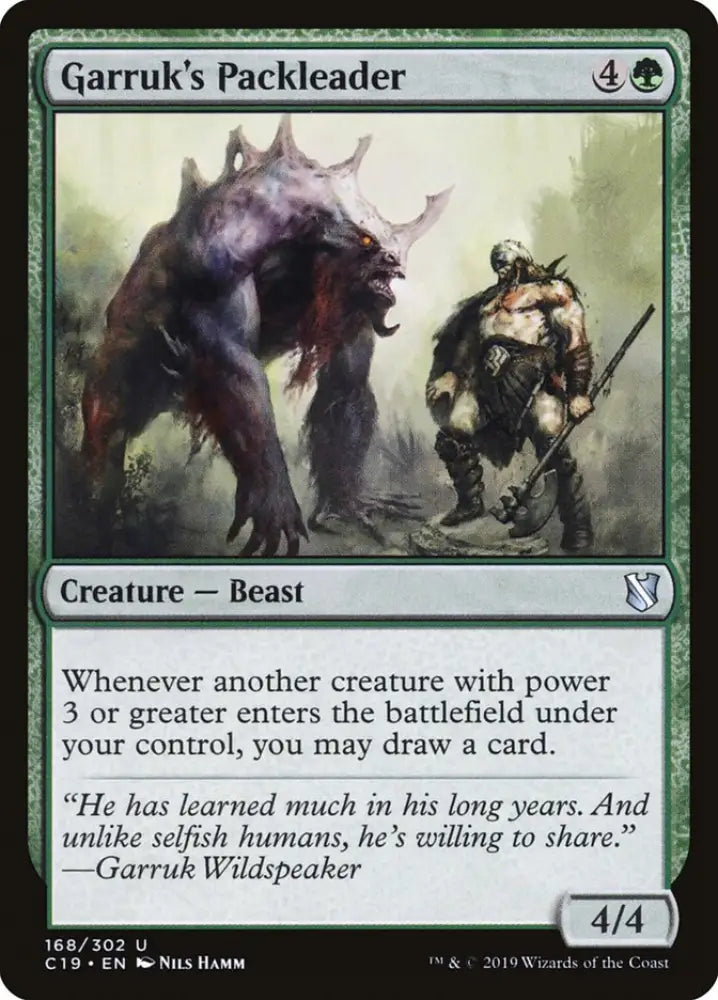 Garruk’s Packleader [Commander 2019] - MTG Single