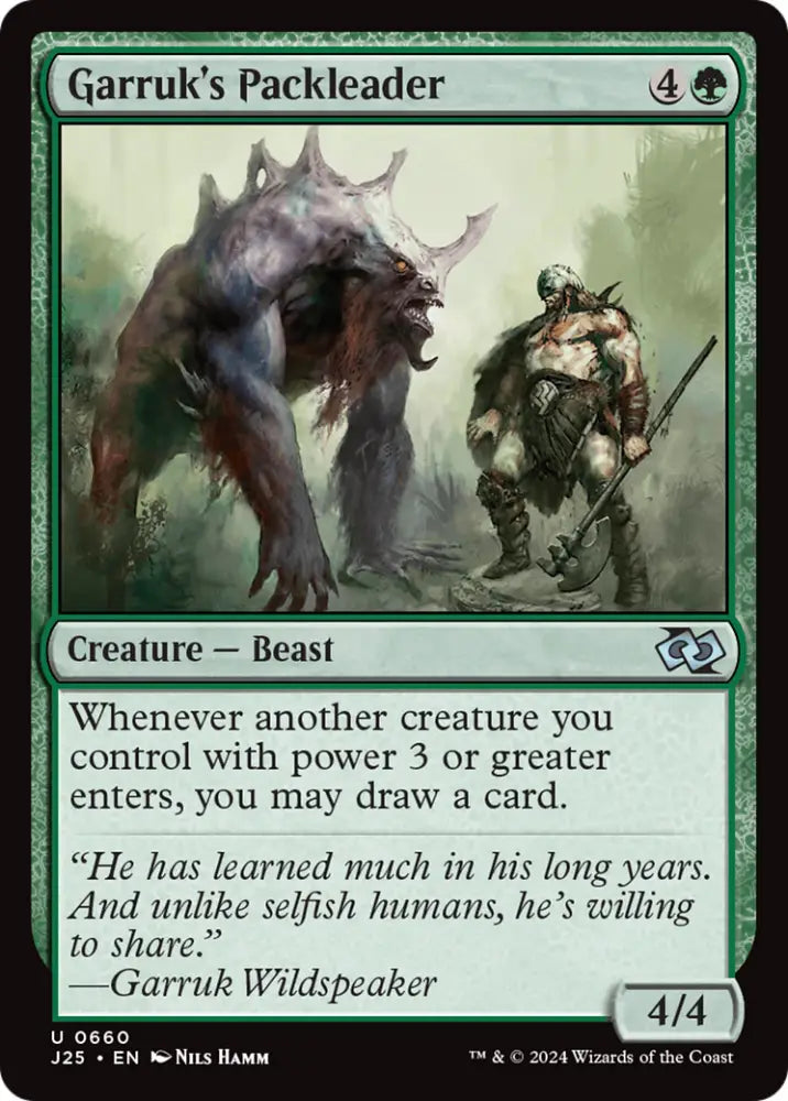Garruk’s Packleader [Foundations Jumpstart] - MTG Single