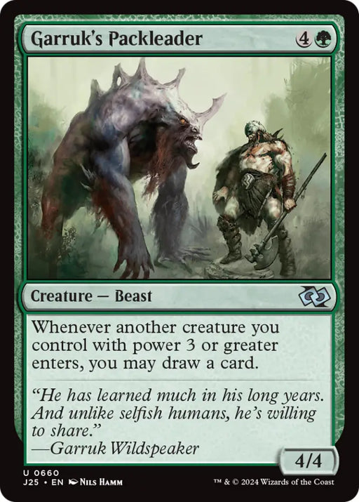 Garruk’s Packleader [Foundations Jumpstart] - MTG Single