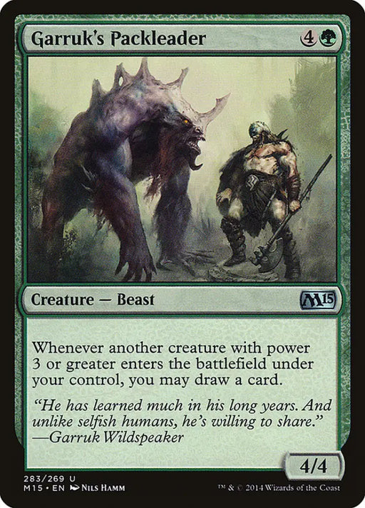 Garruk’s Packleader [Magic 2015] - MTG Single