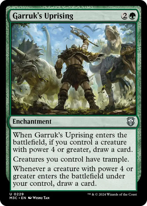 Garruk’s Uprising [Modern Horizons 3 Commander] - MTG Single