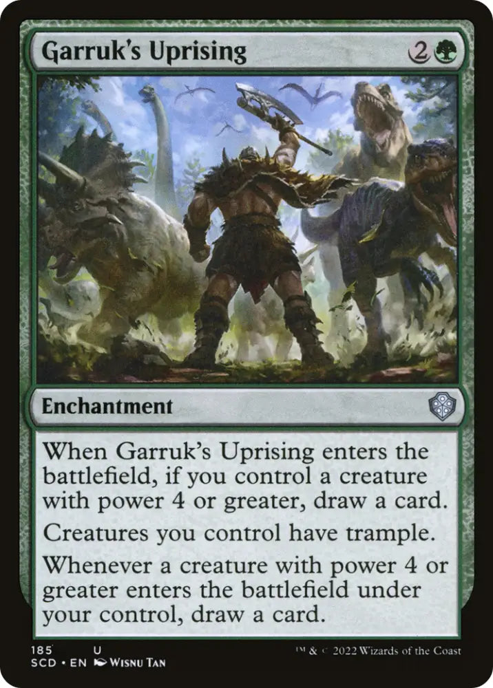 Garruk’s Uprising [Starter Commander Decks] - MTG Single