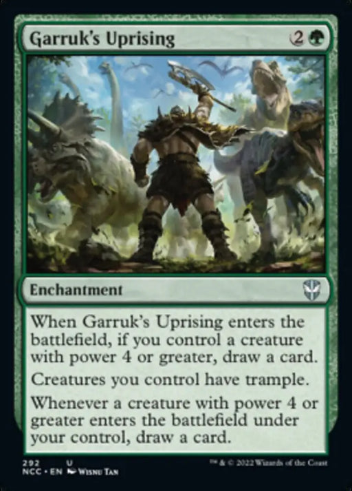 Garruk’s Uprising [Streets of New Capenna Commander] - MTG Single