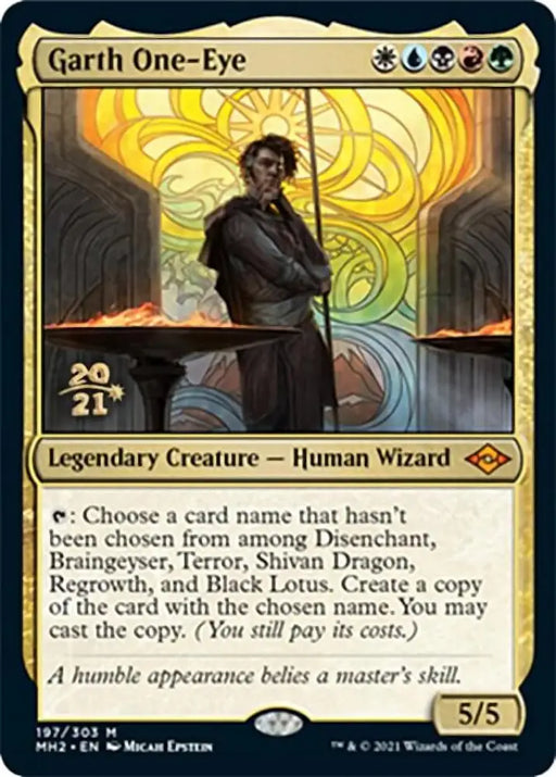 Garth One-Eye [Modern Horizons 2 Prerelease Promos] - MTG Single