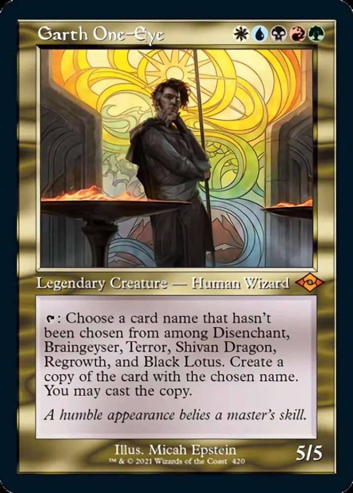 Garth One-Eye (Retro) [Modern Horizons 2] - MTG Single