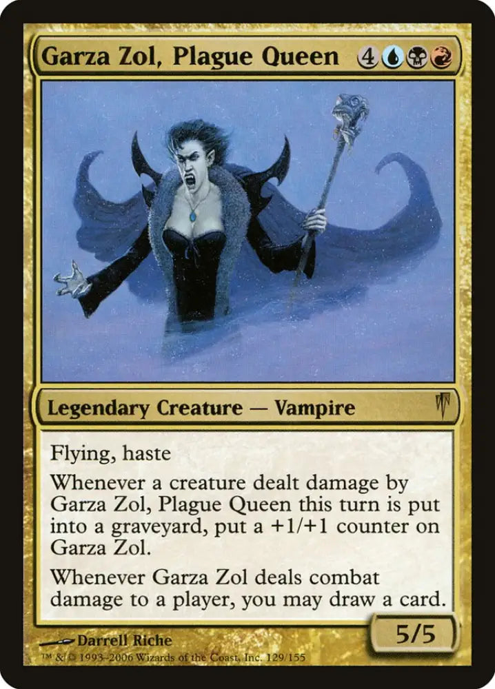 Garza Zol Plague Queen [Coldsnap] - MTG Single