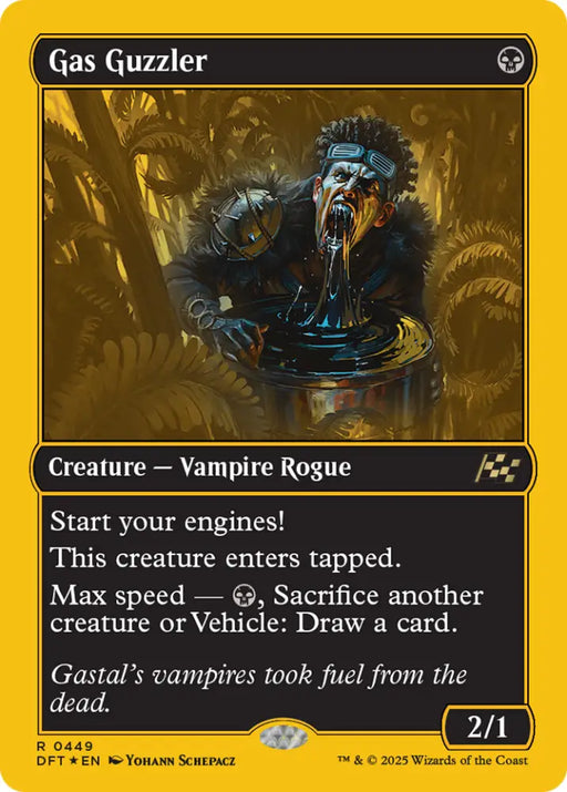 Gas Guzzler (First-Place Foil) [Aetherdrift] - MTG Single