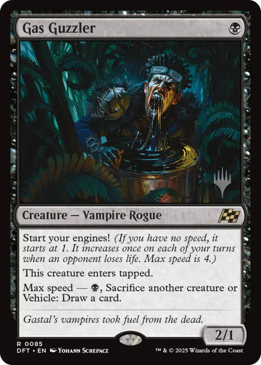 Gas Guzzler (Promo Pack) [Aetherdrift Promos] - MTG Single