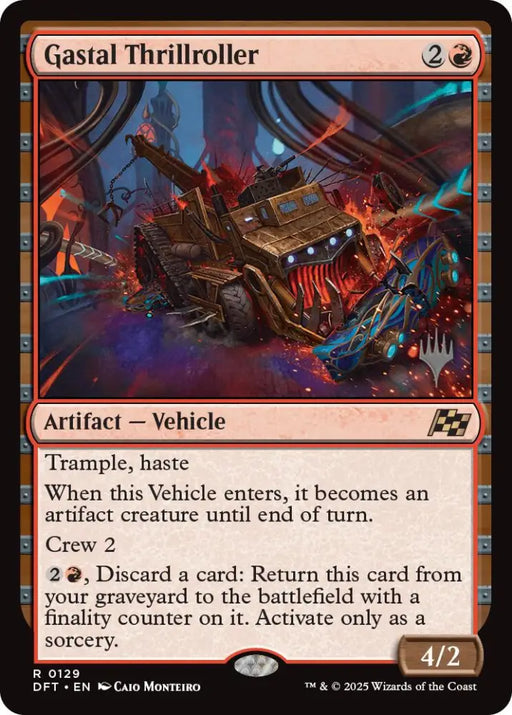 Gastal Thrillroller (Promo Pack) [Aetherdrift Promos] - MTG Single