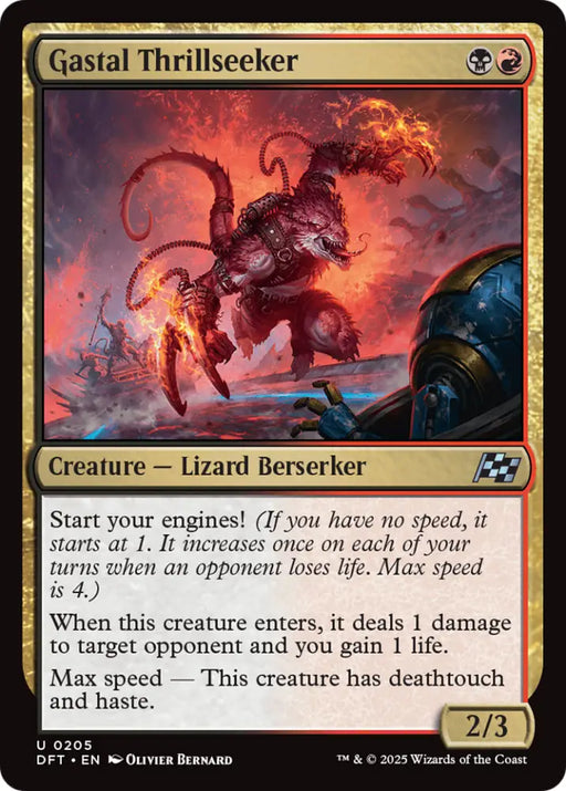 Gastal Thrillseeker [Aetherdrift] - MTG Single