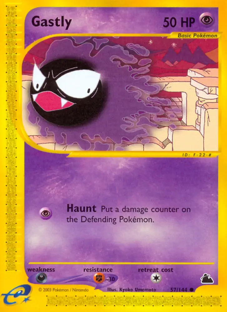 Gastly (57/144) [Skyridge] - Pokemon Single