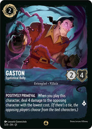 Gaston - Egotistical Bully (5/31) [Illumineer’s Quest: Deep Trouble] - Lorcana Single