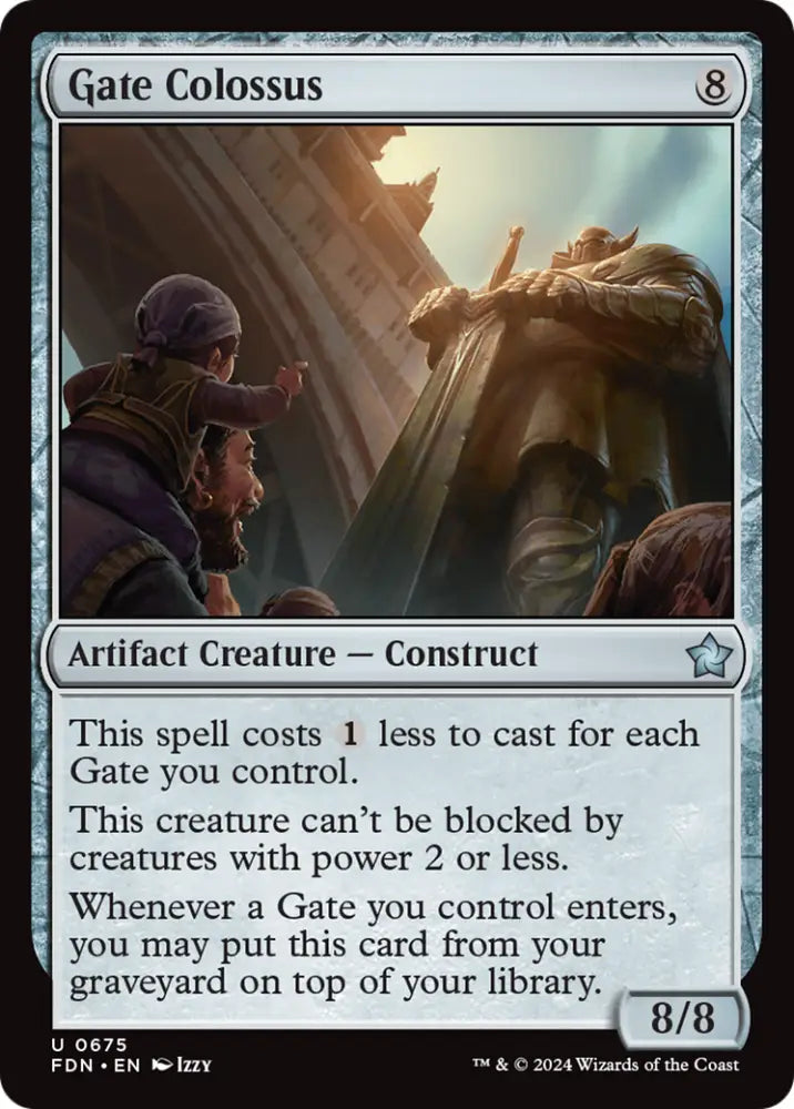 Gate Colossus [Foundations] - MTG Single