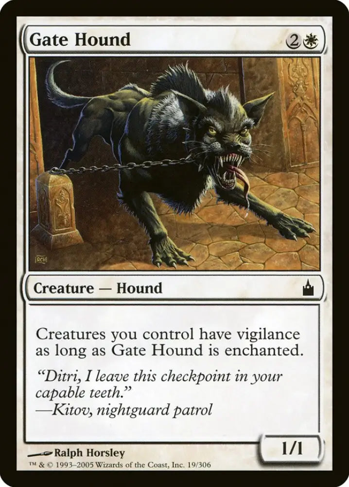 Gate Hound [Ravnica: City of Guilds] - MTG Single