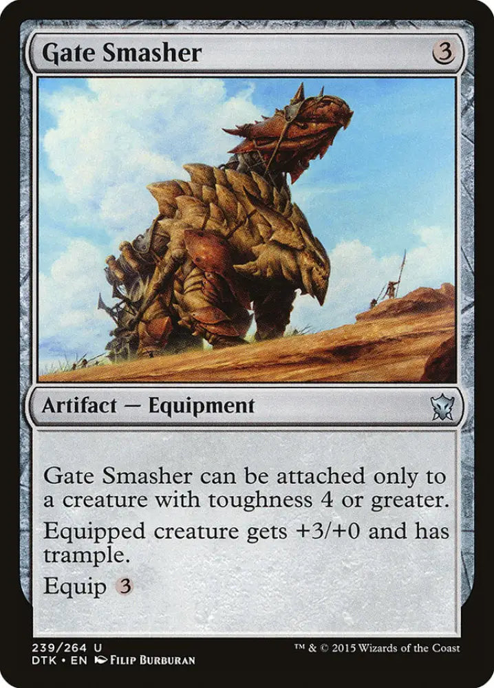 Gate Smasher [Dragons of Tarkir] - MTG Single