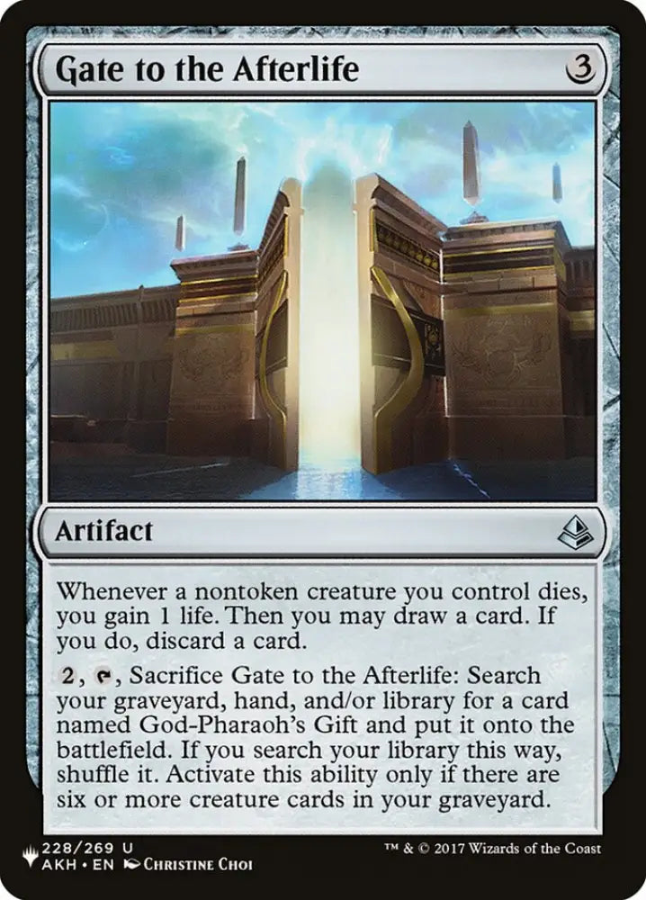 Gate to the Afterlife [The List] - MTG Single