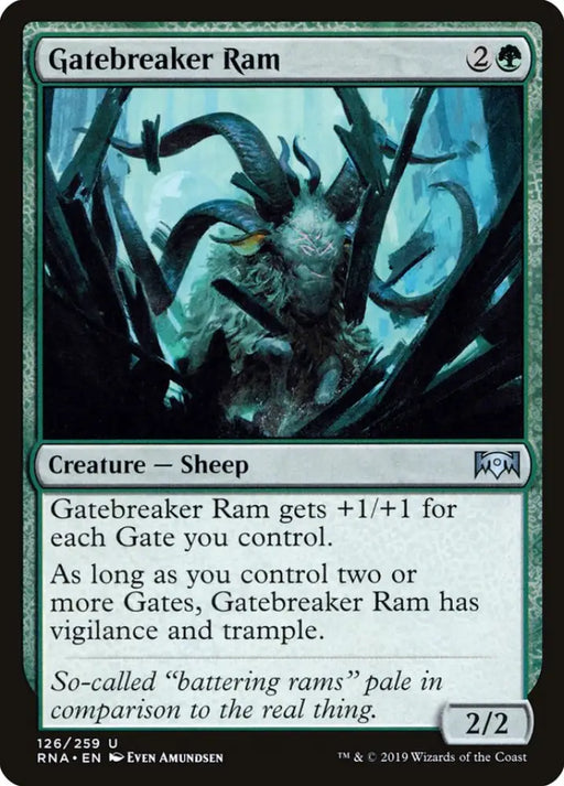 Gatebreaker Ram [Ravnica Allegiance] - MTG Single