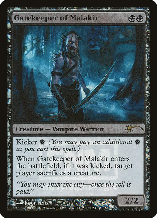 Gatekeeper of Malakir [Friday Night Magic 2010] - MTG Single