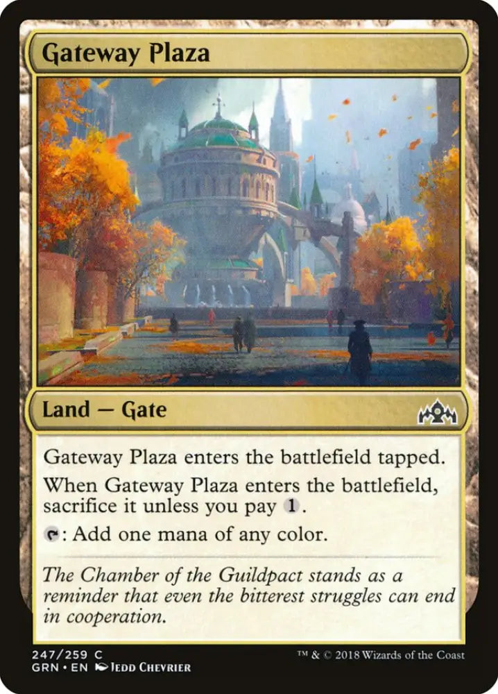 Gateway Plaza [Guilds of Ravnica] - MTG Single