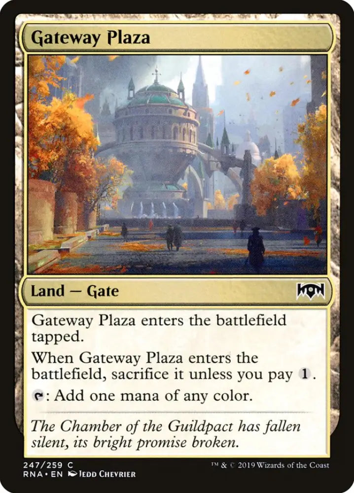 Gateway Plaza [Ravnica Allegiance] - MTG Single