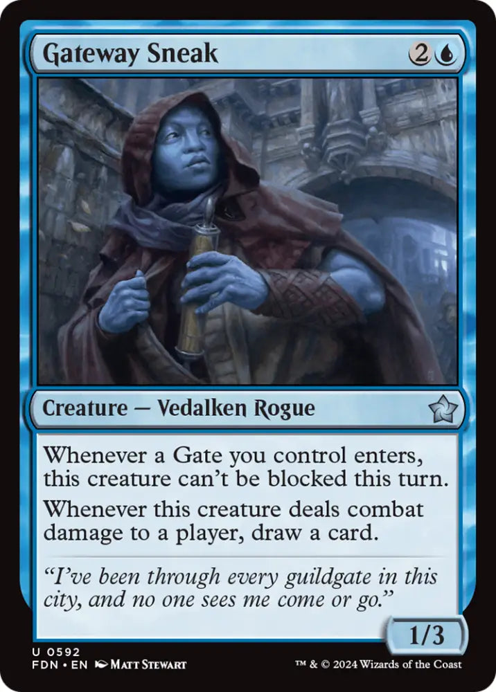 Gateway Sneak [Foundations] - MTG Single