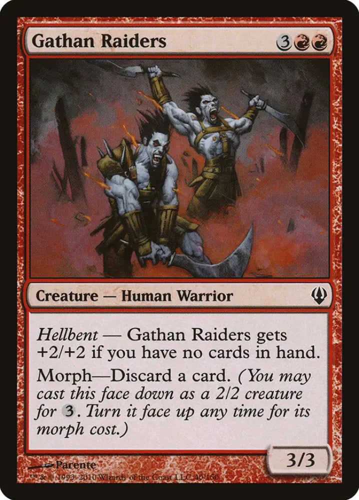 Gathan Raiders [Archenemy] - MTG Single