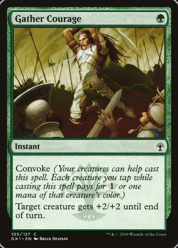 Gather Courage [Guilds of Ravnica Guild Kit] - MTG Single