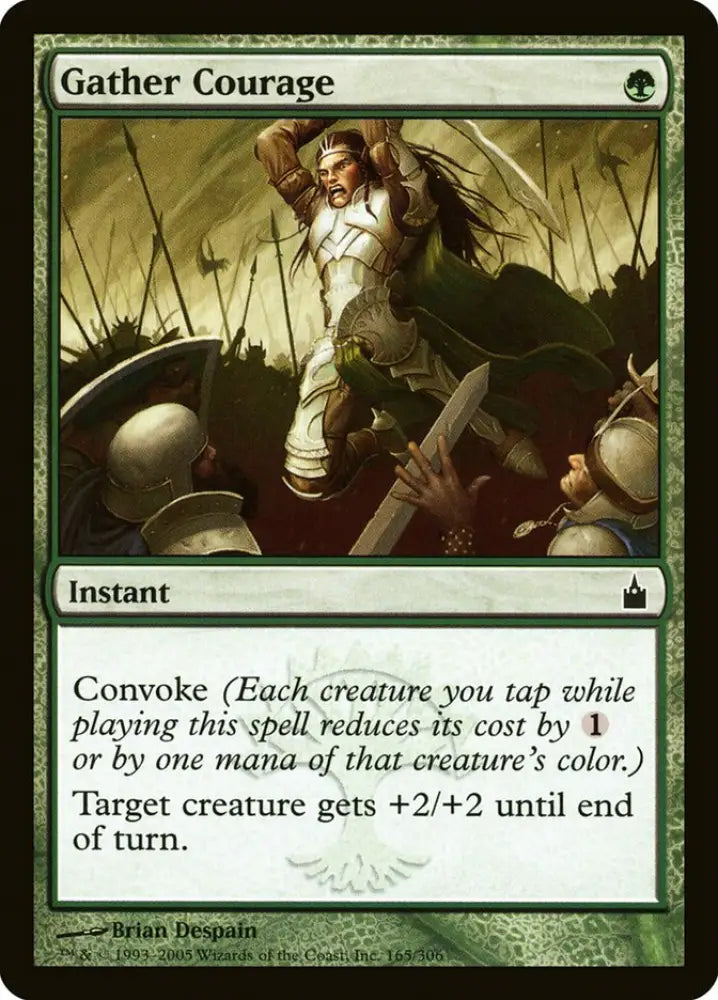 Gather Courage [Ravnica: City of Guilds] - MTG Single