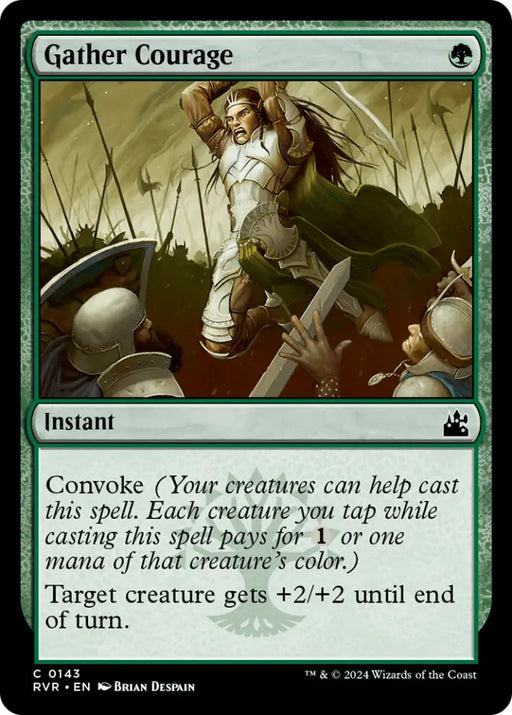 Gather Courage [Ravnica Remastered] - MTG Single