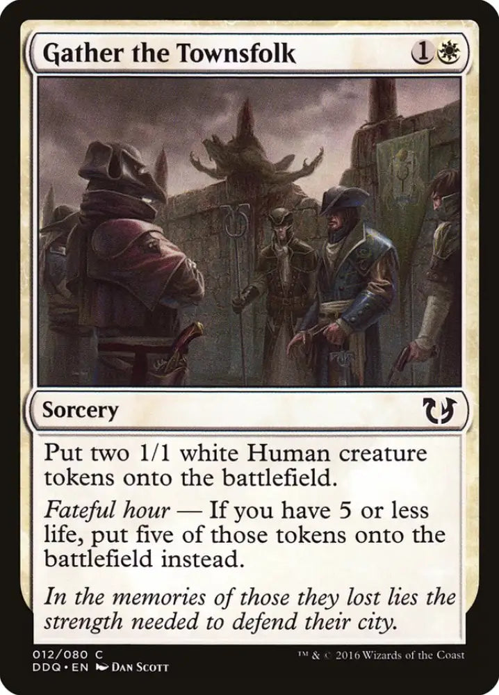 Gather the Townsfolk [Duel Decks: Blessed vs. Cursed] - MTG Single