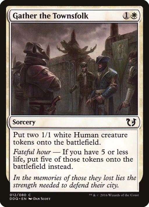 Gather the Townsfolk [Duel Decks: Blessed vs. Cursed] - MTG Single