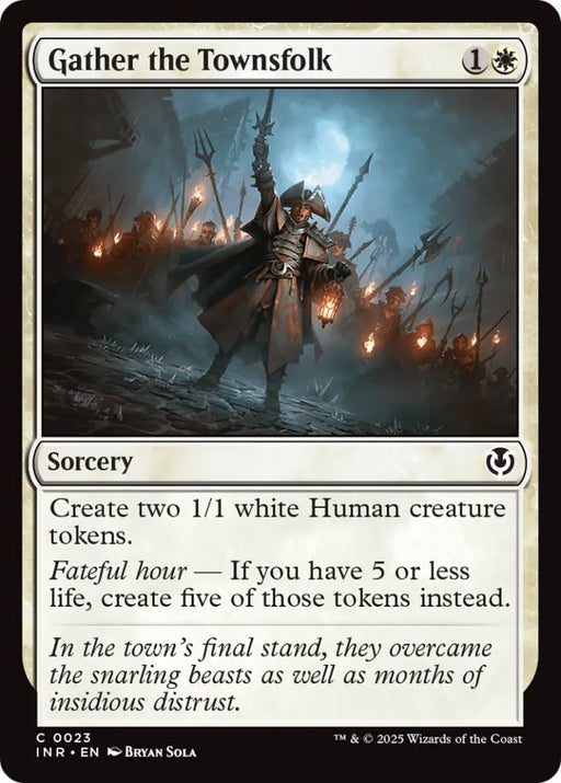 Gather the Townsfolk [Innistrad Remastered] - MTG Single