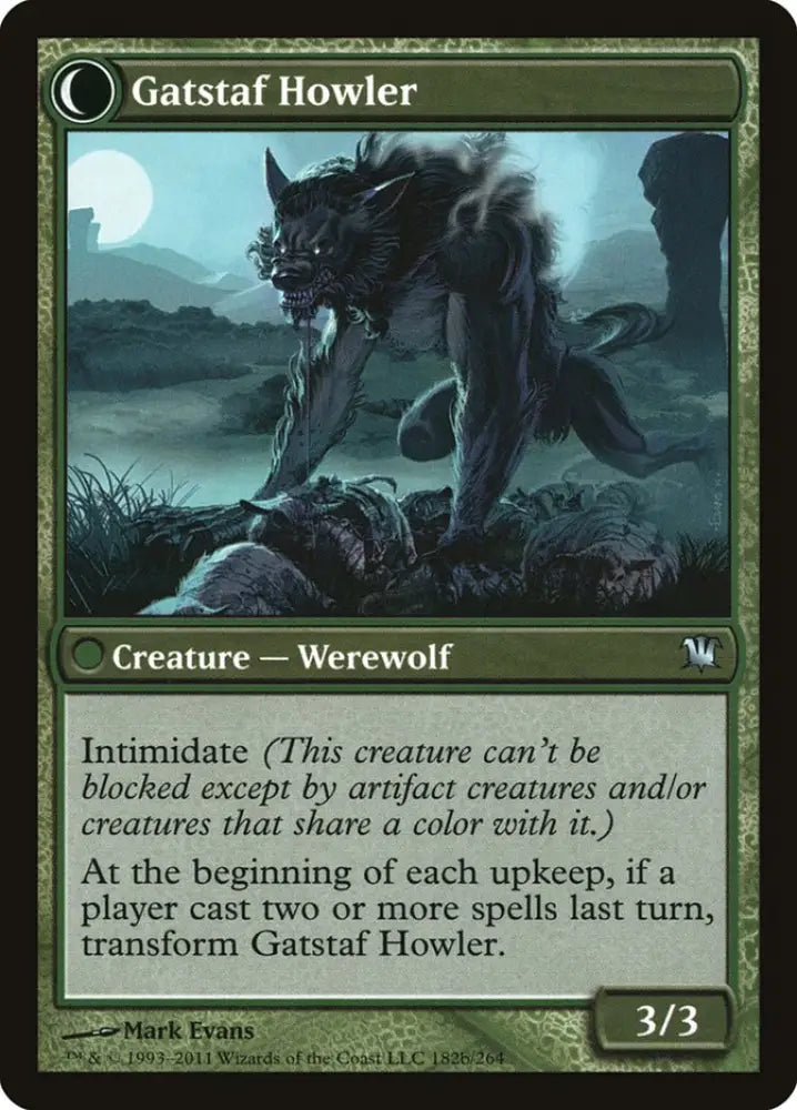 Gatstaf Shepherd // Gatstaf Howler [Innistrad] - MTG Single