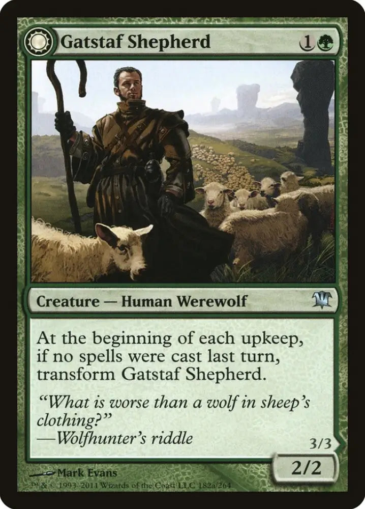 Gatstaf Shepherd // Gatstaf Howler [Innistrad] - MTG Single