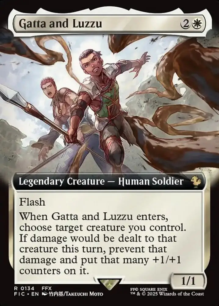 Gatta and Luzzu (134) [Final Fantasy Commander]