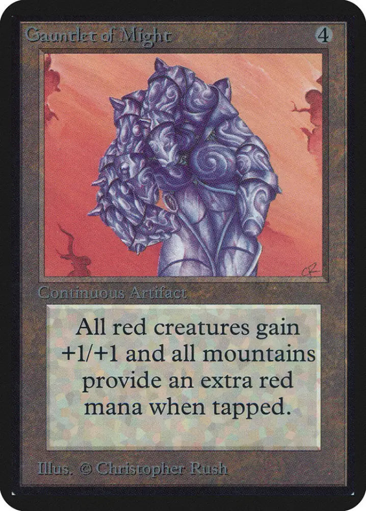 Gauntlet of Might [Alpha Edition] - MTG Single