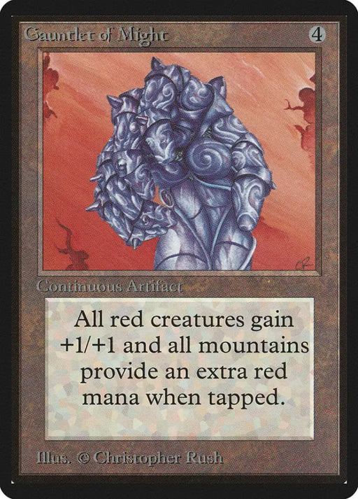 Gauntlet of Might [Beta Edition] - MTG Single