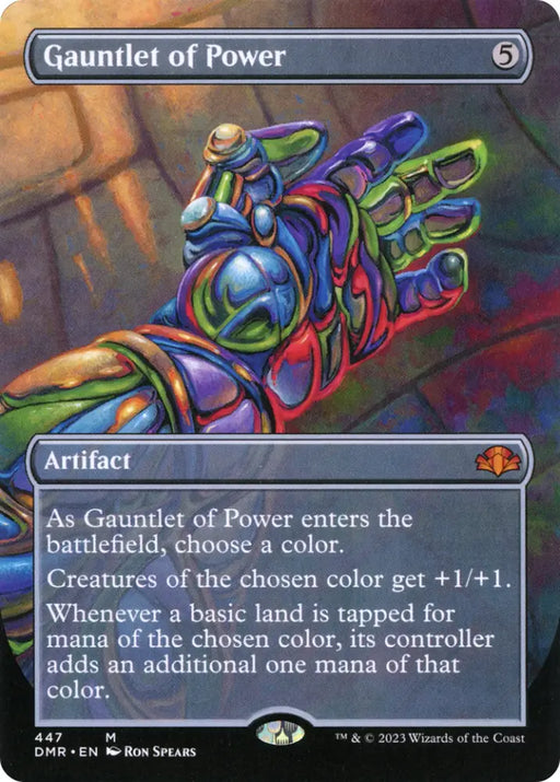 Gauntlet of Power (Borderless Alternate Art) [Dominaria Remastered] - MTG Single
