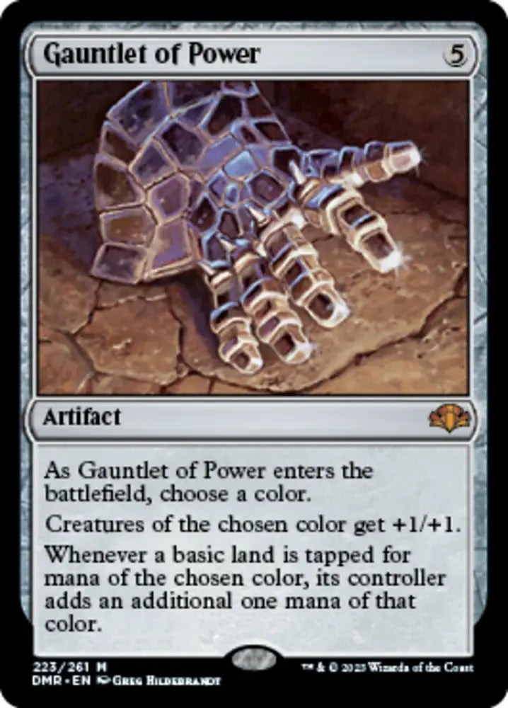Gauntlet of Power [Dominaria Remastered] - MTG Single