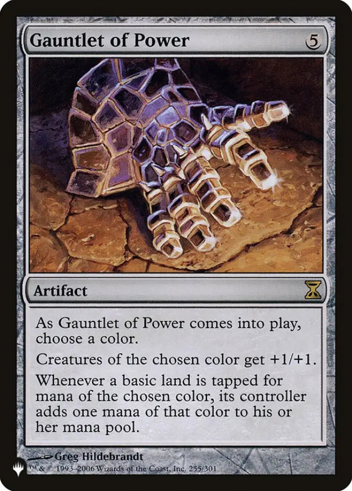 Gauntlet of Power [The List] - MTG Single