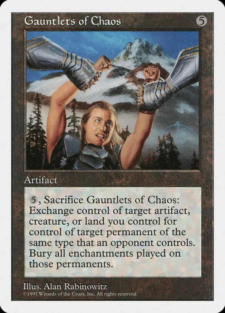Gauntlets of Chaos [Fifth Edition] - MTG Single