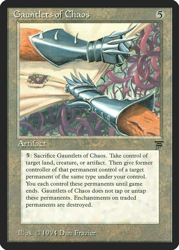 Gauntlets of Chaos [Legends] - MTG Single