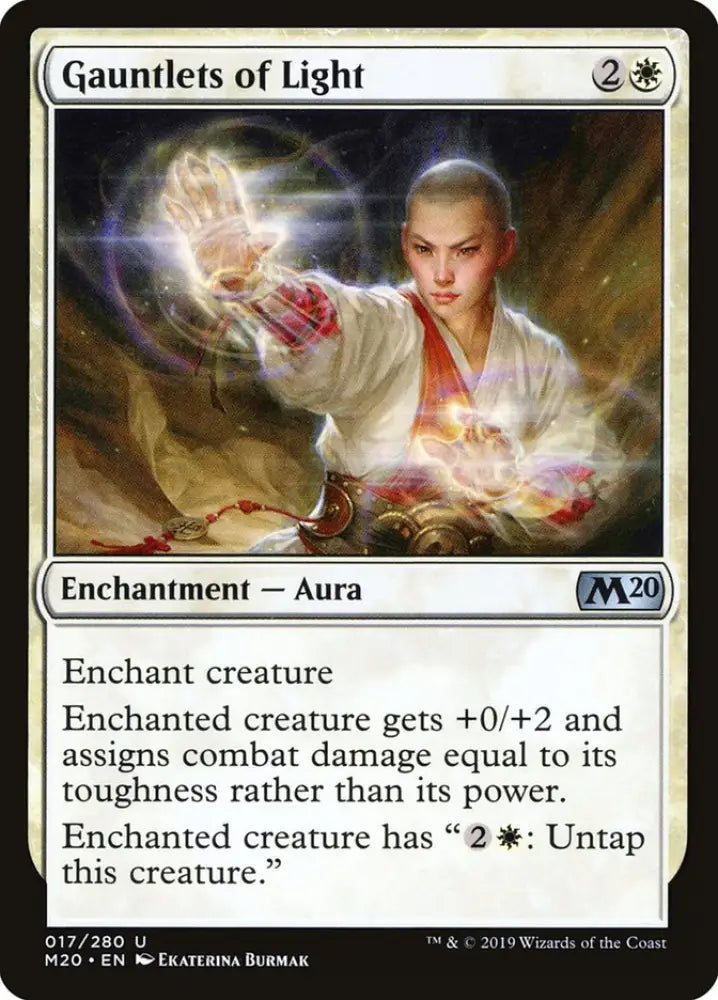 Gauntlets of Light [Core Set 2020] - MTG Single