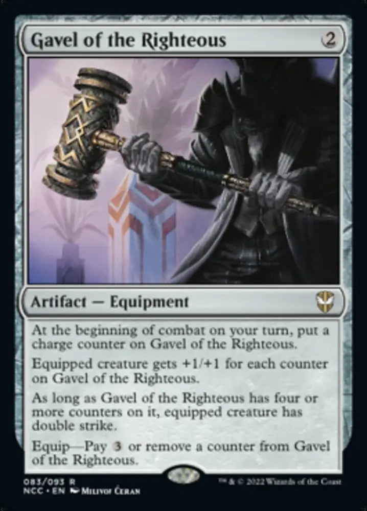 Gavel of the Righteous [Streets of New Capenna Commander] - MTG Single